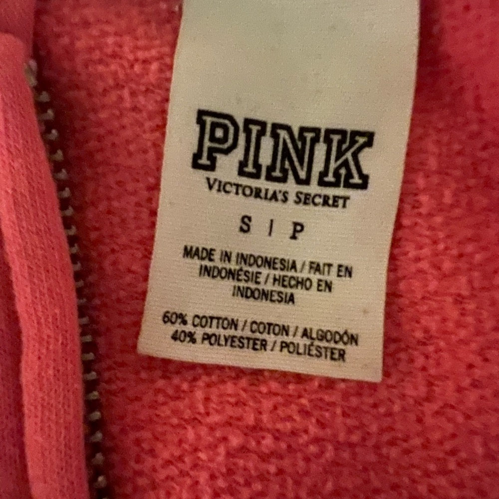 Victoria’s Secret Pink zip up hoodie
